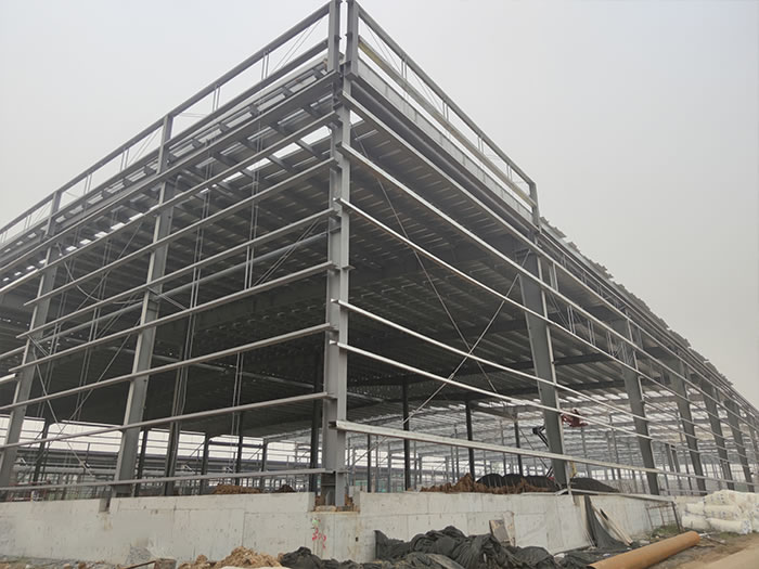 潞城钢结构厂房网架工程